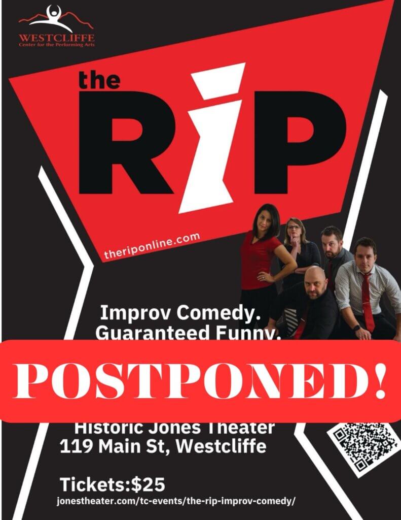 RiP November 9 performance has been postponed due to weather.